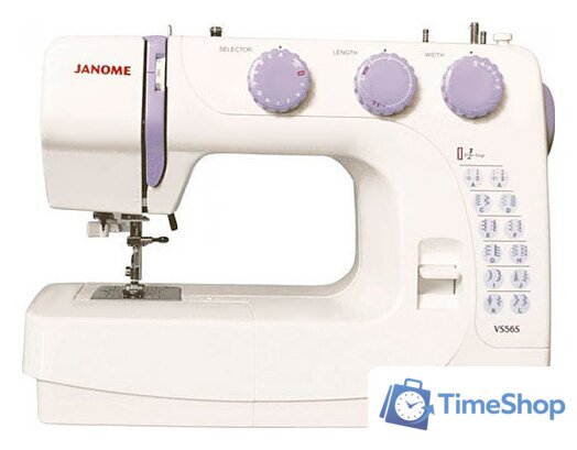 Электромеханическая швейная машина Janome VS 56S - Изображение №1 — Интернет-магазин Time-Shop