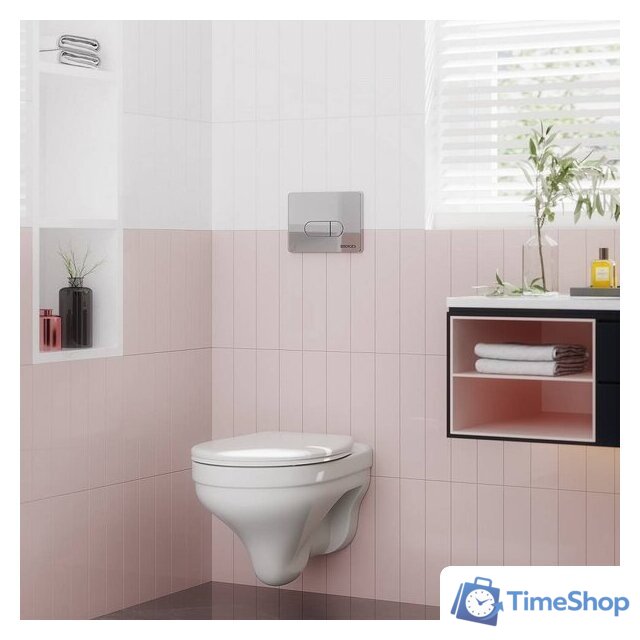Унитаз подвесной Berges Wasserhaus Albit S Rimless 082107 (без сиденья) - Изображение №3 — Интернет-магазин Time-Shop