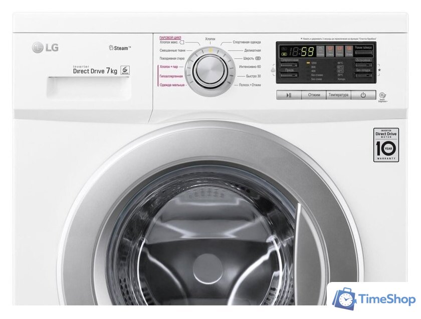 Стиральная машина LG F1296HDS1 - Изображение №4 — Интернет-магазин Time-Shop