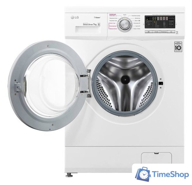 Стиральная машина LG F1296HDS1 - Изображение №2 — Интернет-магазин Time-Shop
