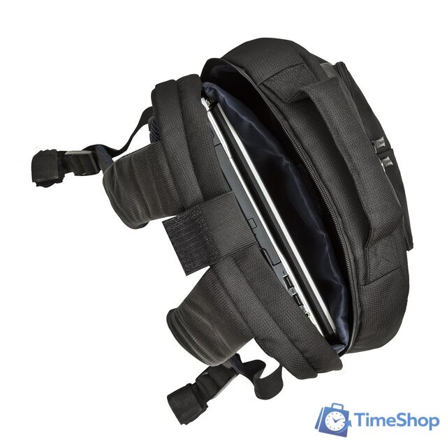 Городской рюкзак Rivacase 8460 Black - Изображение №2 — Интернет-магазин Time-Shop
