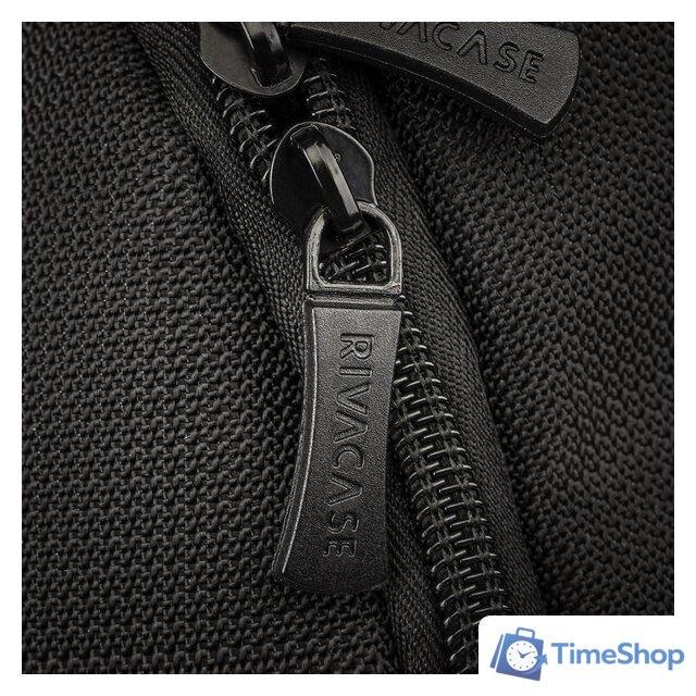 Городской рюкзак Rivacase 8460 Black - Изображение №8 — Интернет-магазин Time-Shop