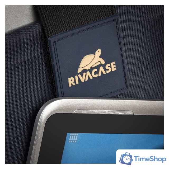 Городской рюкзак Rivacase 8460 Black - Изображение №13 — Интернет-магазин Time-Shop