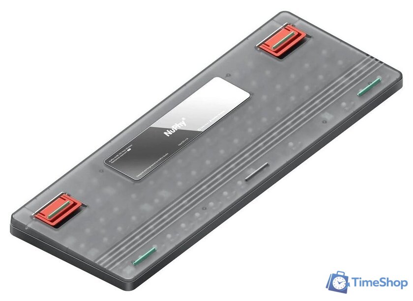 Клавиатура NuPhy Air96 V2 Lunar Gray (NuPhy Low Profile Cowberry) - Изображение №2 — Интернет-магазин Time-Shop