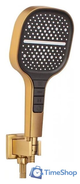 Душевая система  Hansberge H6070 (золото матовый) - Изображение №3 — Интернет-магазин Time-Shop