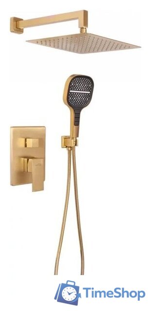 Душевая система  Hansberge H6070 (золото матовый) - Изображение №1 — Интернет-магазин Time-Shop