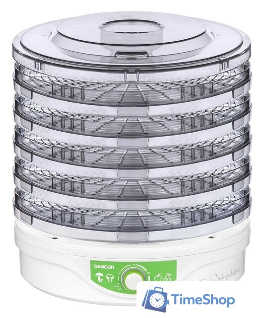 Сушилка для овощей и фруктов Sencor SFD 2105WH - Изображение №3 — Интернет-магазин Time-Shop
