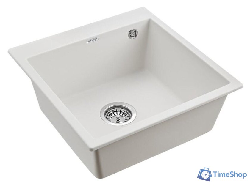 Кухонная мойка Paulmark Kante 50 PM105152-WH - Изображение №2 — Интернет-магазин Time-Shop