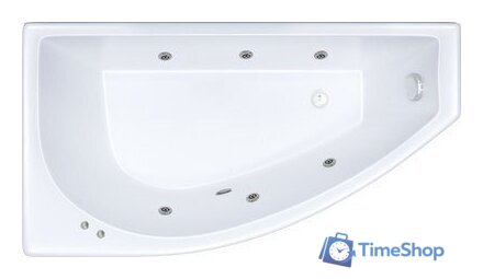 Ванна Triton Бэлла 140x77 Экстра Базовая Flat R (с гидромассажем) - Изображение №1 — Интернет-магазин Time-Shop