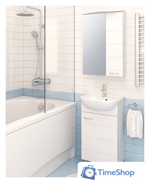  Runo Тумба под умывальник Кипарис 45 (напольная) - Изображение №2 — Интернет-магазин Time-Shop