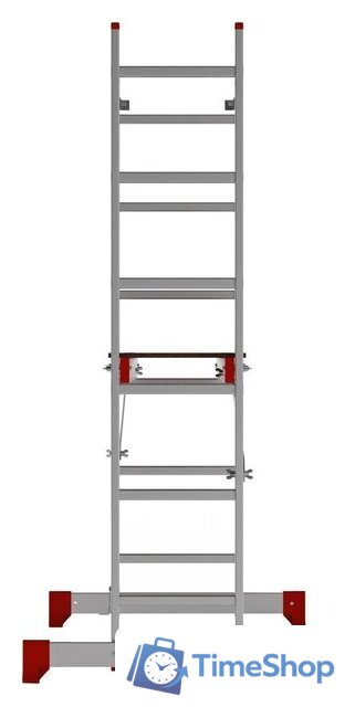 Лестница-трансформер Новая высота NV 1415 помост 6 ступеней - Изображение №5 — Интернет-магазин Time-Shop