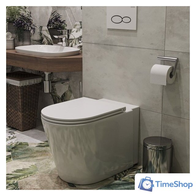 Унитаз приставной Roxen Antares 650185-01 Rimless Soft Close - Изображение №3 — Интернет-магазин Time-Shop