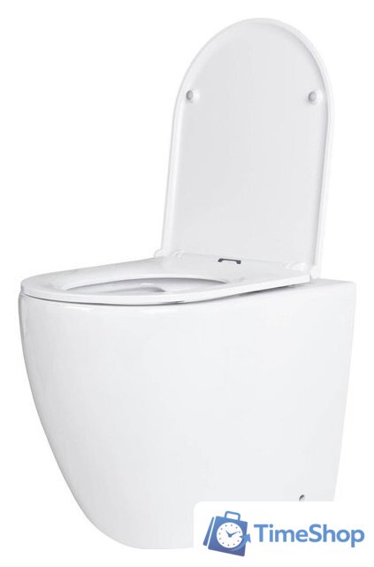 Унитаз приставной Roxen Antares 650185-01 Rimless Soft Close - Изображение №5 — Интернет-магазин Time-Shop