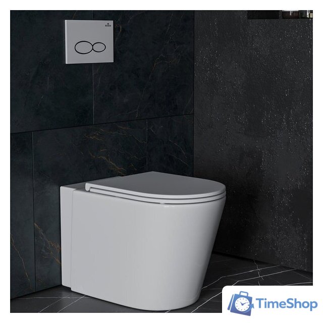 Унитаз приставной Roxen Antares 650185-01 Rimless Soft Close - Изображение №2 — Интернет-магазин Time-Shop