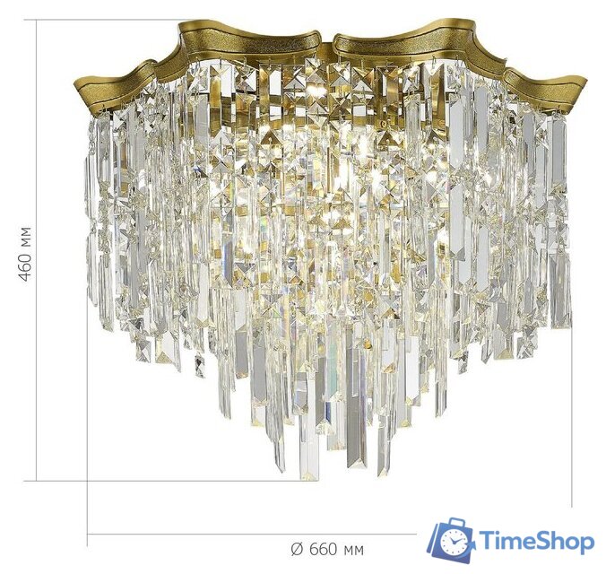 Люстра средней высоты ST Luce SL1659.302.10 - Изображение №4 — Интернет-магазин Time-Shop