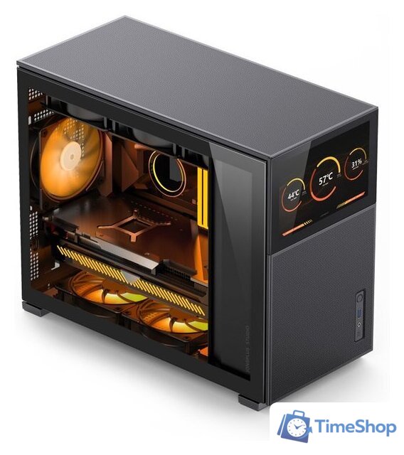 Корпус Jonsbo D31 Mesh Screen (черный) - Изображение №2 — Интернет-магазин Time-Shop