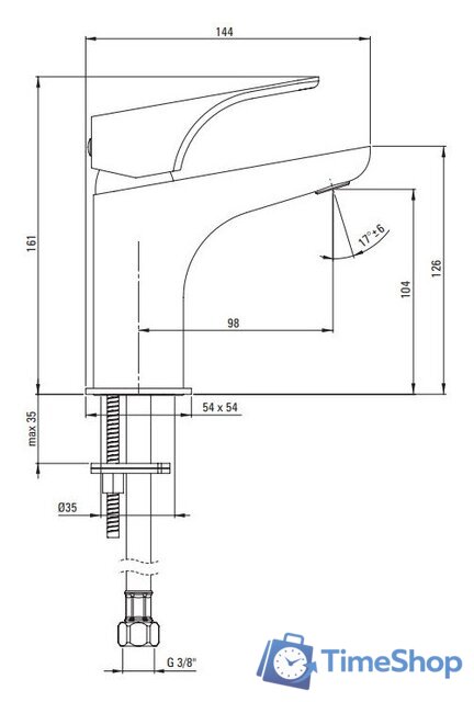 Смеситель Deante Hiacynt BQH 020M - Изображение №11 — Интернет-магазин Time-Shop