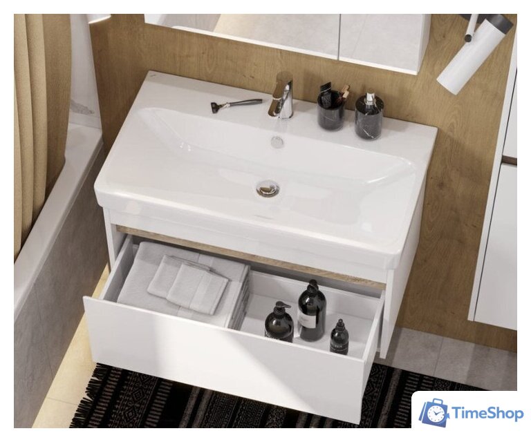  Акватон Тумба под умывальник Марти 80 1A283201MY010 - Изображение №6 — Интернет-магазин Time-Shop