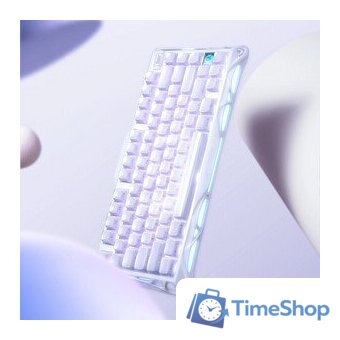 Клавиатура Gravastar Mercury K1 Special Edition Lavender Purple (GravaStar x Kailh Cherry Pink) - Изображение №3 — Интернет-магазин Time-Shop