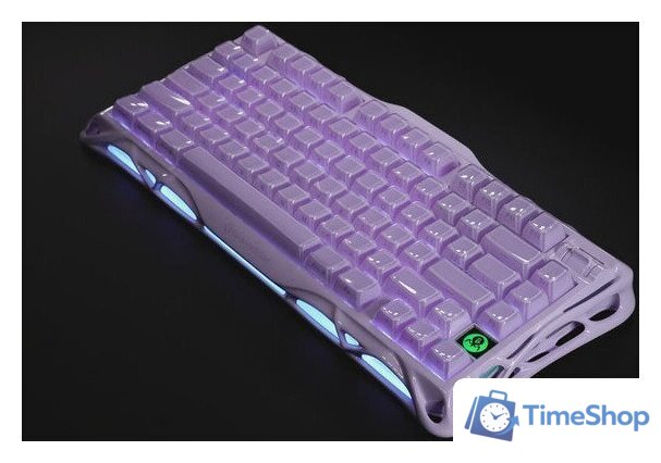 Клавиатура Gravastar Mercury K1 Special Edition Lavender Purple (GravaStar x Kailh Cherry Pink) - Изображение №7 — Интернет-магазин Time-Shop