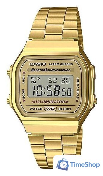 Наручные часы Casio A168WG-9E - Изображение №1 — Интернет-магазин Time-Shop