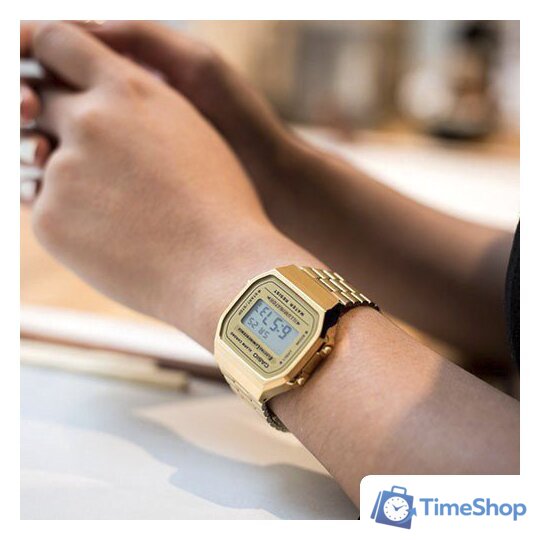 Наручные часы Casio A168WG-9E - Изображение №9 — Интернет-магазин Time-Shop
