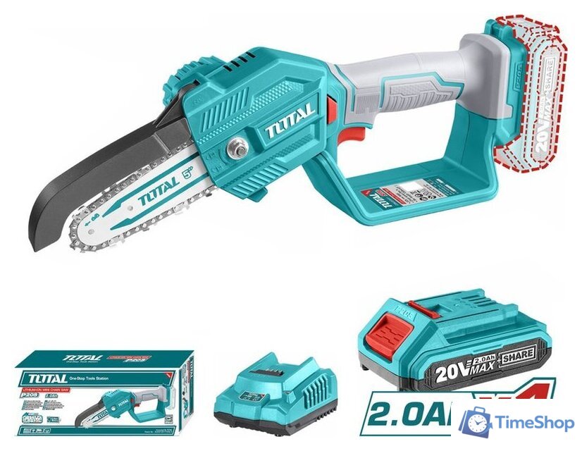 Аккумуляторная пила Total TGSLI20581 (с 1-им АКБ) - Изображение №1 — Интернет-магазин Time-Shop