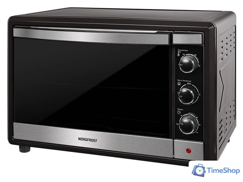 Мини-печь Nord (Nordfrost) RC 450 ZB pizza (черный) - Изображение №3 — Интернет-магазин Time-Shop