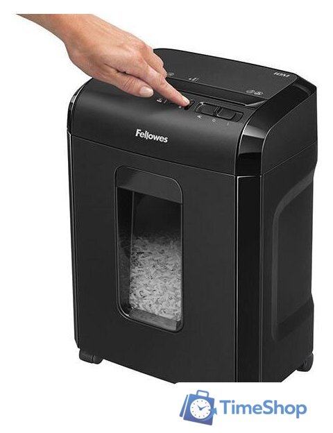 Шредер Fellowes Powershred 10M (черный) - Изображение №4 — Интернет-магазин Time-Shop