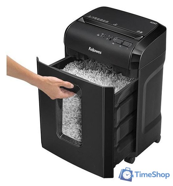 Шредер Fellowes Powershred 10M (черный) - Изображение №3 — Интернет-магазин Time-Shop
