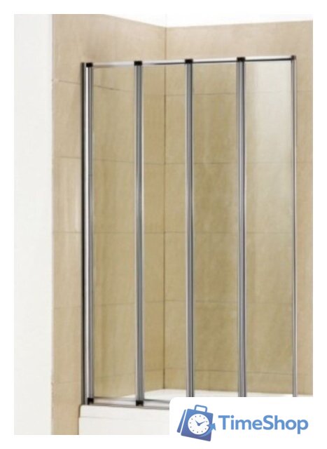 Стеклянная шторка для ванны WeltWasser WW100 100ZA4-80 - Изображение №1 — Интернет-магазин Time-Shop