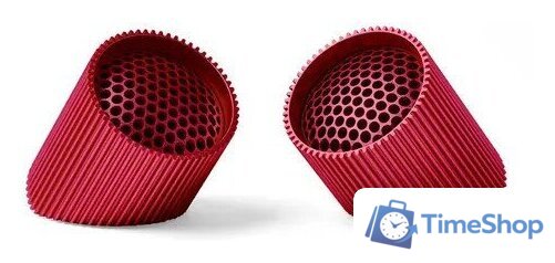 Пара Bluetooth колонок Lexon Ray Speaker (красный) - Изображение №3 — Интернет-магазин Time-Shop