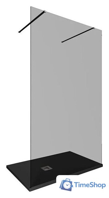 Душевая стенка Allen Brau Infinity 2 3.21056.BA.T 323848 (серебро браш) - Изображение №3 — Интернет-магазин Time-Shop