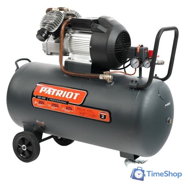 Компрессор Patriot Professional 100-400 - Изображение №1 — Интернет-магазин Time-Shop