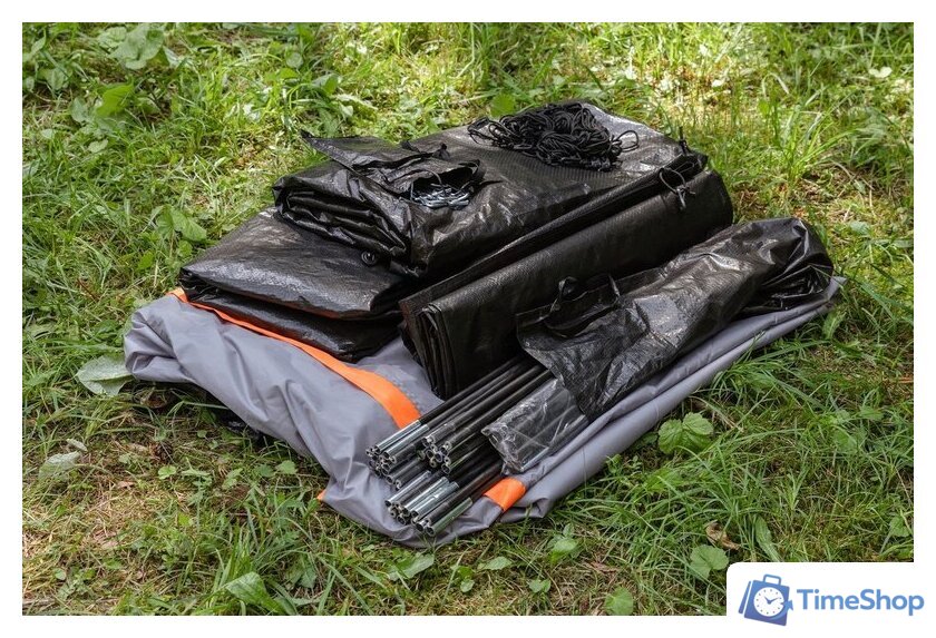 Кемпинговая палатка Sundays ZC-TT020-4P (2+2) (темно-серый/желтый) - Изображение №22 — Интернет-магазин Time-Shop