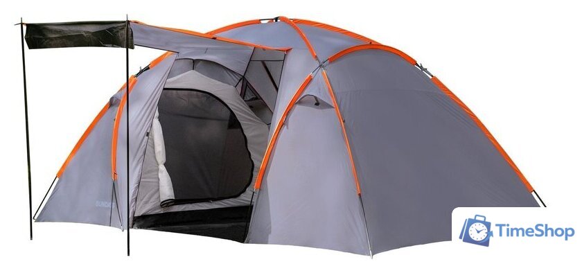 Кемпинговая палатка Sundays ZC-TT020-4P (2+2) (темно-серый/желтый) - Изображение №5 — Интернет-магазин Time-Shop