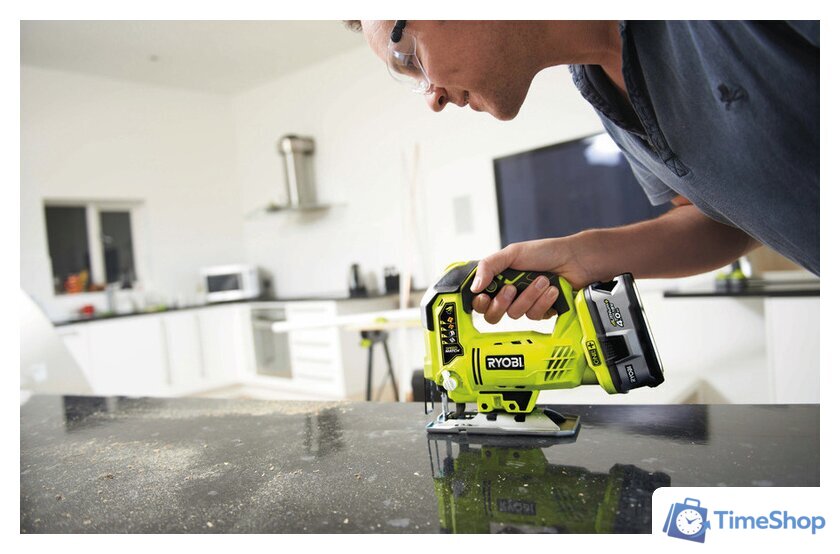 Электролобзик Ryobi R18JS-0 (без АКБ) - Изображение №6 — Интернет-магазин Time-Shop