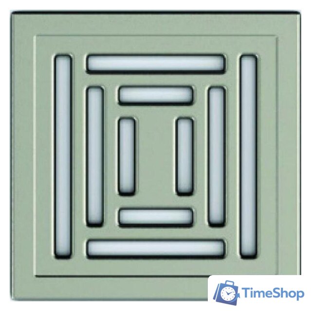 Трап/канал Berges Wasserhaus Platz Uno 150x150 090070 (матовый хром) - Изображение №5 — Интернет-магазин Time-Shop