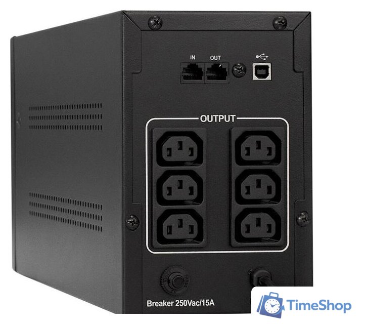 Источник бесперебойного питания ExeGate SpecialPro Smart LLB-1200.LCD.AVR.C13.RJ.USB - Изображение №2 — Интернет-магазин Time-Shop