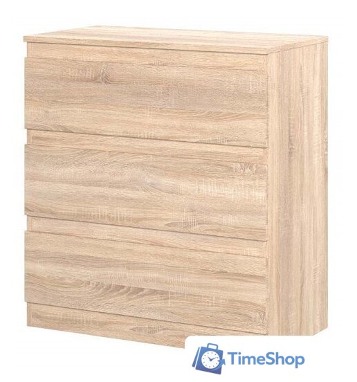 Комод НК-Мебель Stern Т-3 3-я 72674921 16мм (дуб сонома) - Изображение №1 — Интернет-магазин Time-Shop