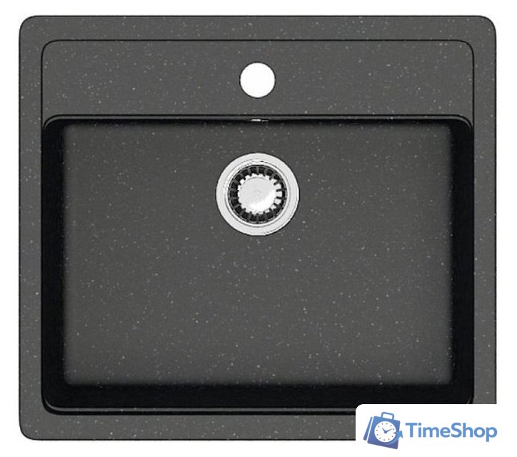 Кухонная мойка Teymi Helmi 57x50 T120107 (черный матовый) - Изображение №1 — Интернет-магазин Time-Shop