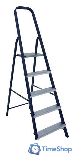 Лестница-стремянка Алюмет cтальная из профиля 40х20мм M8405 - Изображение №1 — Интернет-магазин Time-Shop