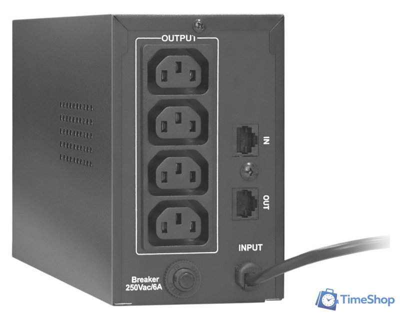 Источник бесперебойного питания ExeGate SpecialPro UNB-400.LED.AVR.C13.RJ - Изображение №2 — Интернет-магазин Time-Shop