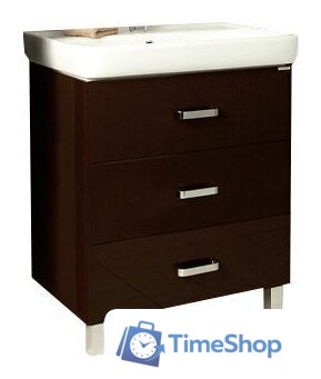  Акватон Америна 80 М Тумба коричневая (1.A169.1.01A.M43.0) - Изображение №1 — Интернет-магазин Time-Shop