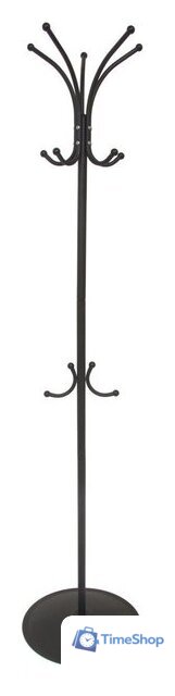 Вешалка для одежды Мебелик Пико 4 (черный) - Изображение №1 — Интернет-магазин Time-Shop