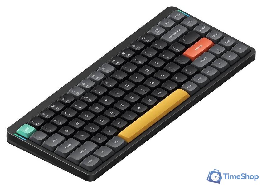 Клавиатура NuPhy Air75 V2 Basalt Black (NuPhy Low Profile Cowberry, нет кириллицы) - Изображение №1 — Интернет-магазин Time-Shop