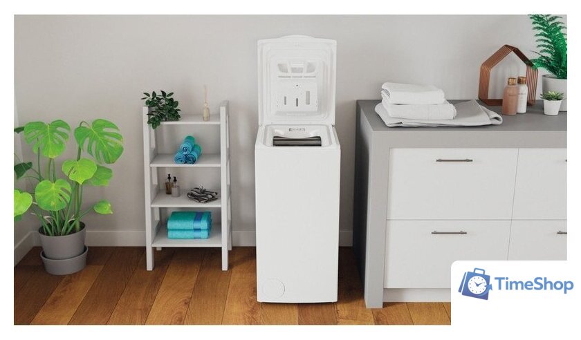 Стиральная машина с вертикальной загрузкой Indesit BTW L60400 EE/N - Изображение №8 — Интернет-магазин Time-Shop