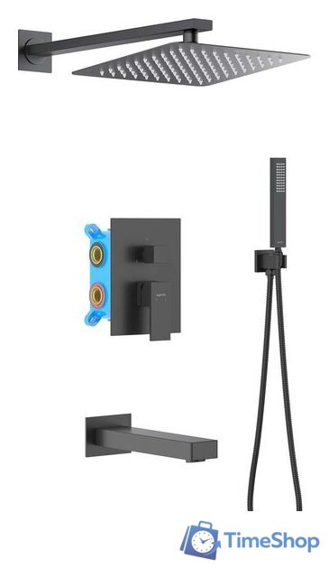 Душевая система  Aquatek Либра AQ1673MB - Изображение №1 — Интернет-магазин Time-Shop