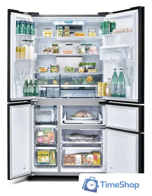 Многодверный холодильник Sharp SJ-WX99A-BK - Изображение №3 — Интернет-магазин Time-Shop