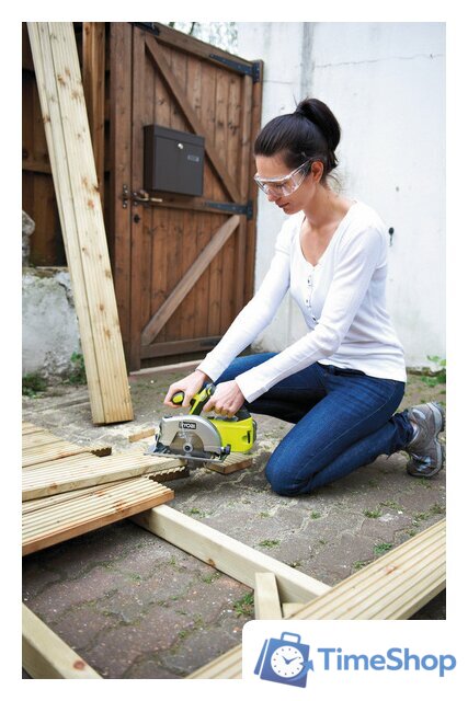 Дисковая (циркулярная) пила Ryobi RWSL1801M 5133001164 (без АКБ) - Изображение №11 — Интернет-магазин Time-Shop